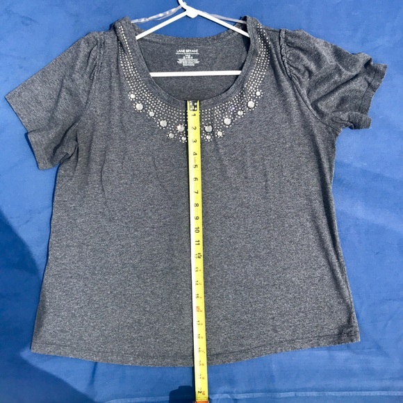 Lane Bryant Bead Embellished Top - Picture 4 of 5